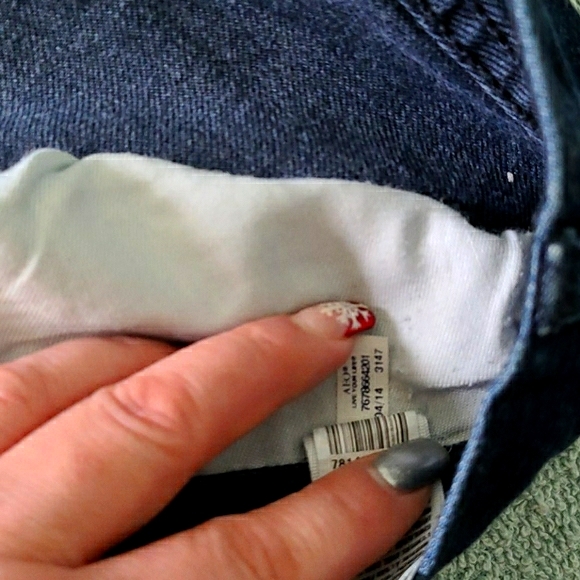 American Eagle Dark Wash Slim & Straight Jeans 34 - Picture 15 of 16